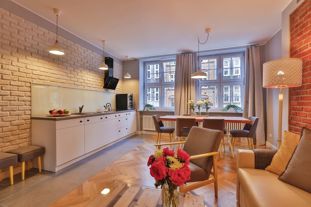 גדנסק Apartament Bursztynowy Mariacka Old Town חדר תמונה
